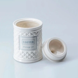 Банка для сыпучих продуктов Fresca Шамбли Coffee HC1910104-6.5C код 277902 керамическая 650 мл