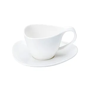 Чашка с блюдцем CHE7145 фарфоровые 250 мл