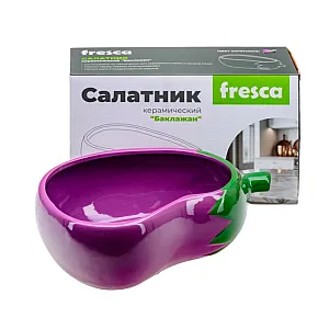 Салатник Fresca Баклажан BB102159 код 280223 керамический 29*18*10 см