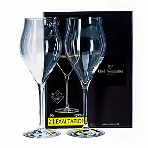 Набор бокалов для игристого вина Luminarc Exaltation Q9945 код 281510 стеклянных 300 мл 2 шт