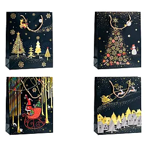 Пакет для подарка LPD2844 код 281701 бумажный 26*32*10 см