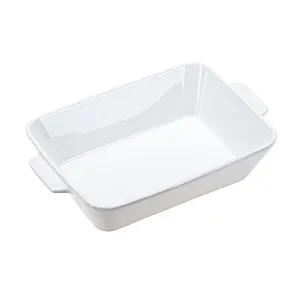 Блюдо для запекания S11053-white керамическое 23.5*14.5*5 см