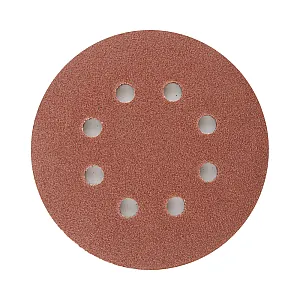 Круг наждачный Sprava 125 мм Р100 с ворсовой подложкой перфорированный 5 шт