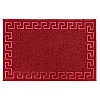 Коврик придверный ComeForte Meander 70590 пористый 40*60 см бордовый