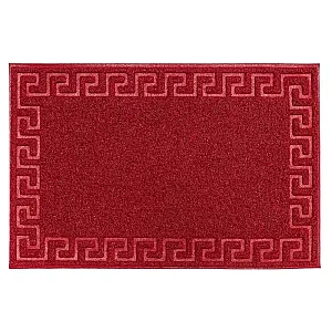 Коврик придверный ComeForte Meander 70590 пористый 40*60 см бордовый