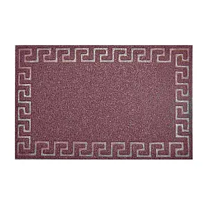 Коврик придверный ComeForte meander 60*90 см коричневый