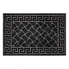 Коврик придверный ComeForte pin mat меандр 71402 резиновый 45*75 см