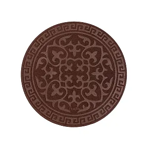 Коврик придверный ComeForte уют классик 65 см коричневый