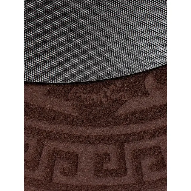 Коврик придверный ComeForte уют классик 65 см коричневый