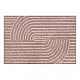 Коврик придверный Qingdao Graceline line mat T-008-brown влаговпитывающий 40*60 см коричневый