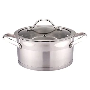 Кастрюля Astiat AST-6545 с крышкой 22 см 4.5 л