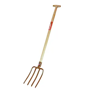 Вилы для копки Forester PL6513 деревянный черенок