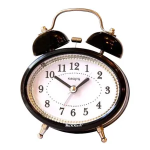 Часы-будильник кварцевый Mirron 2833 10.2*5.6*12.4 см