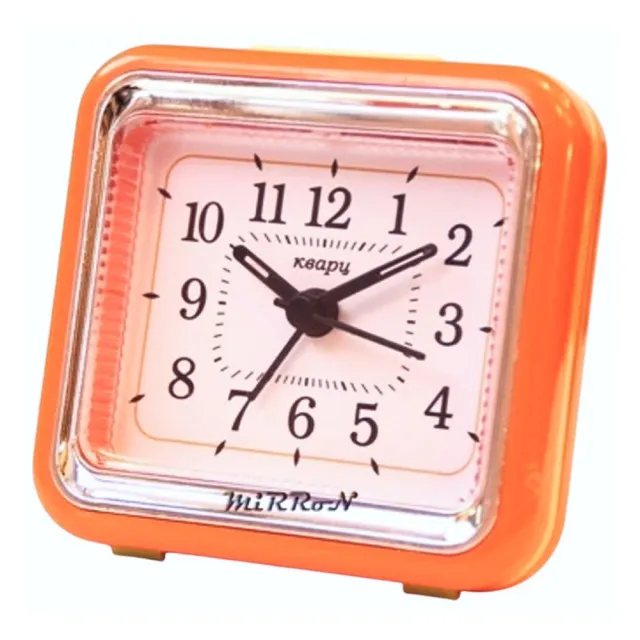 Часы-будильник кварцевый Mirron 2615 7.5*8*4.5 см