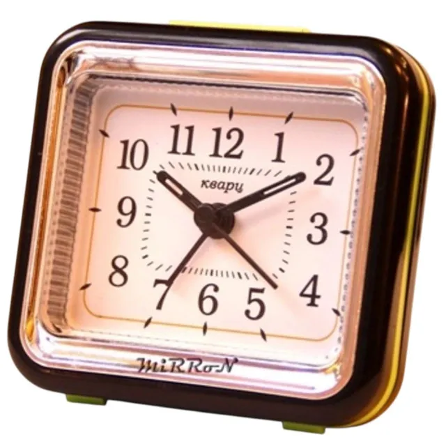 Часы-будильник кварцевый Mirron 2615 7.5*8*4.5 см