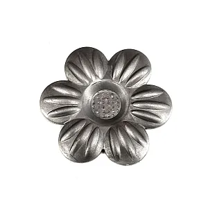 Элемент декоративный штампованный цветок 14.027.01 3 шт