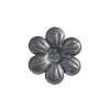 Элемент декоративный штампованный цветок 14.027.01-Т 3 шт