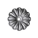 Элемент декоративный Строй Свой Мир штампованный цветок 14.006.03-Т 2 шт