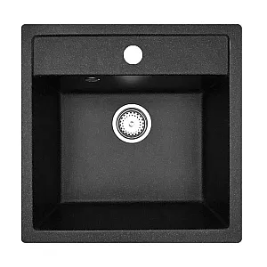 Мойка кухонная AV Engineering AV505515SBKA Star черный из искусственного камня 510*505 мм