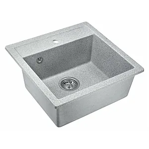 Мойка кухонная AV Engineering AV505515SGRA Star серый из искусственного камня 510*505 мм