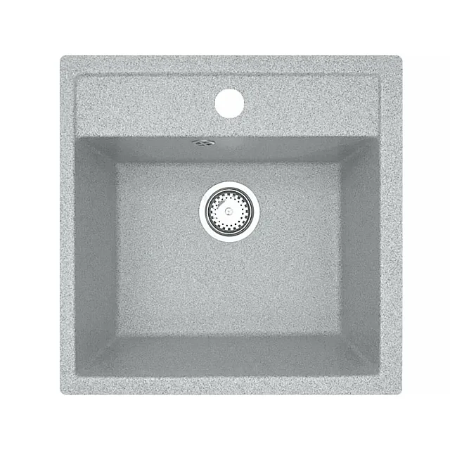 Мойка кухонная AV Engineering AV505515SGRA Star серый из искусственного камня 510*505 мм