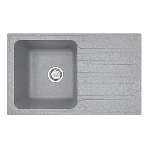 Мойка кухонная AV Engineering AV770490AGRA Art серый из искусственного камня 770*475 мм
