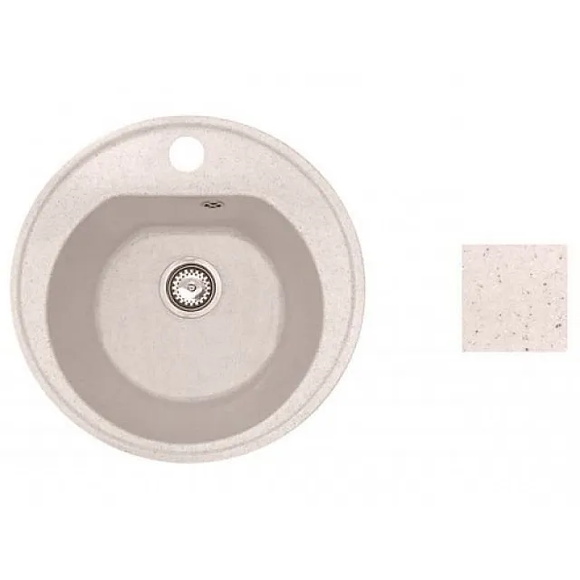 Мойка кухонная AV Engineering AV510510RSNA Richi песочный из искусственного камня 510*510 мм