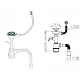 Мойка кухонная AV Engineering AV510510RSNA Richi песочный из искусственного камня 510*510 мм