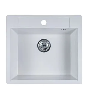 Мойка кухонная AV Engineering AVE550500WTA Unit белый из искусственного камня 550*500 мм