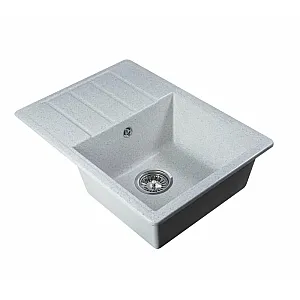 Мойка кухонная AV Engineering AVE615440SLA Mista серебро из искусственного камня 615*440 мм