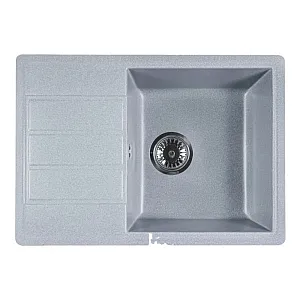 Мойка кухонная AV Engineering AVE615440SLA Mista серебро из искусственного камня 615*440 мм