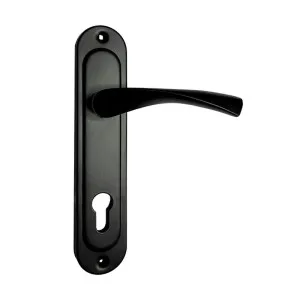 Ручка дверная Lockit A45-85 на планке черная