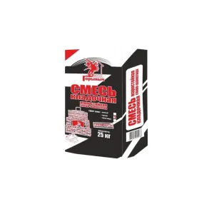 Смесь кладочная жаростойкая глино-шамотная Горыныч 25кг