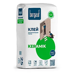 Клей для керамической плитки Bergauf Keramik 25 кг