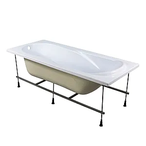 Ванна акриловая AquaFonte Эгея каркас в комплекте 1700*700 мм