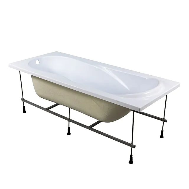 Ванна акриловая AquaFonte Эгея каркас в комплекте 1700*700 мм