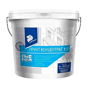 Грунт Malevanka Концентрат 1:7 для наружных и внутренних работ 5 л