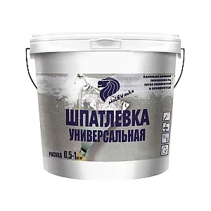 Шпатлевка Malevanka Универсальная для внутренних работ 3 л