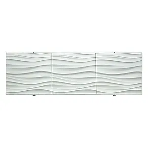 Экран под ванну 3D Perfecto Linea 36-031707 волна белая 1.7 м
