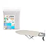 Чехол для гладильной доски Perfecto Linea Eco 42-007053 лен с подложкой 1200*420 мм