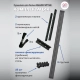 Сушилка потолочная Comfort Alumin Group Black Style алюминиевая 5 прутьев 1.2 м Сушилка потолочная Comfort Alumin Group Black Style алюминиевая 5 прутьев 1.2 м