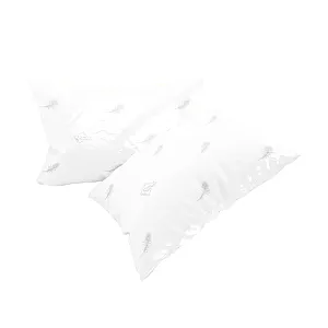 Подушка стеганая СонМаркет Лебяжий пух Люкс 131-19 48*68 см