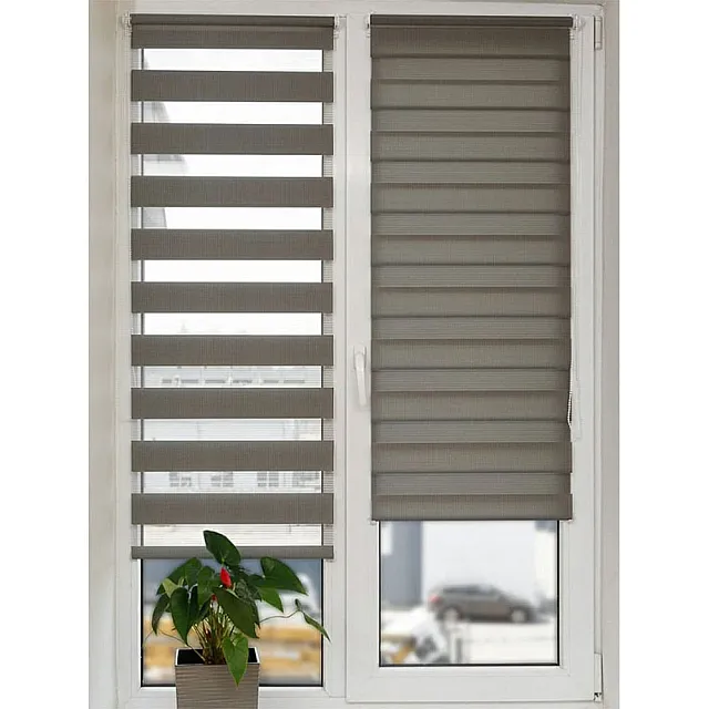 Штора рулонная Баланс 007.14 43*160 см темно-серый