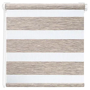 Штора рулонная Вудэн 014.13 61*160 см бежево-серый