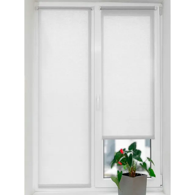 Штора рулонная Меринос 015.01 90*160 см светло-серый