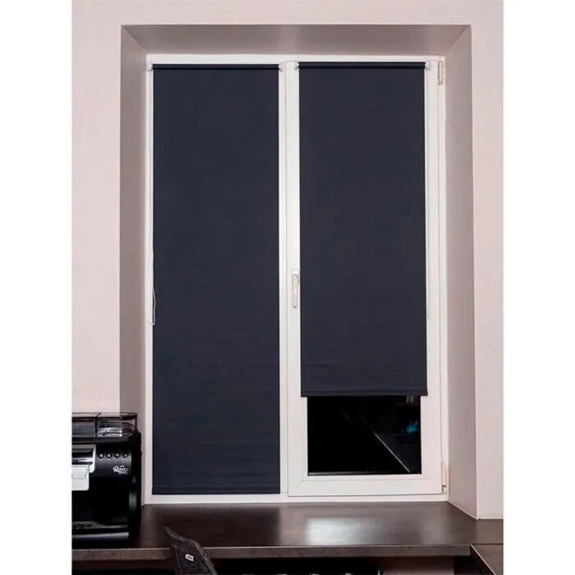 Штора рулонная Оксфорд 017.02 78*160 см графит