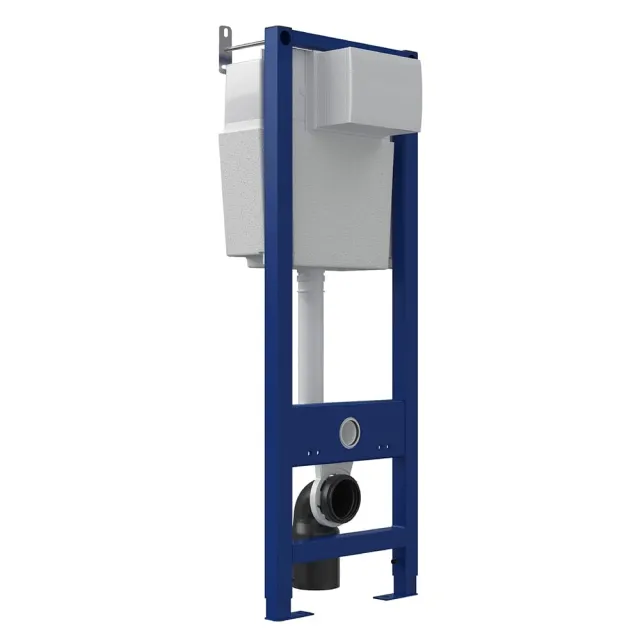 Унитаз подвесной с инсталляцией Berges Tornas Rimless + Atom 410 / АТ-043333 с черной кнопкой Atom Line Soft Touch