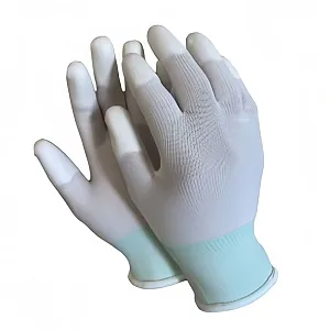 Перчатки из полиэстра с ПУ покрытием Пальчики размер 7