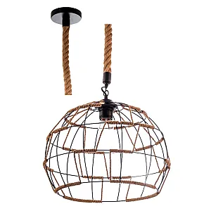 Светильник Айтин-Про НСБ 01-60-101 H605/1 черный/коричневый