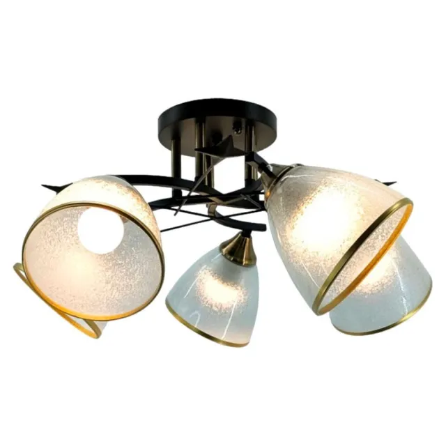 Светильник Айтин-Про НПБ 02-5*60-101 6051/5 черный/бронза